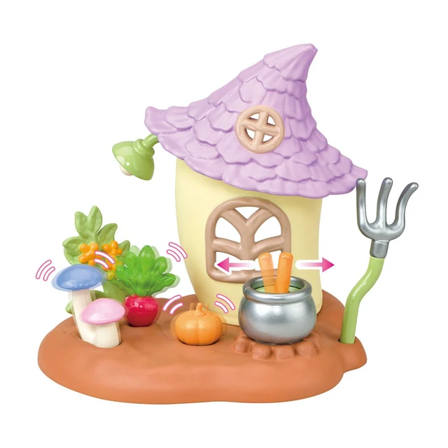 Alt view image 2 of 3 - Japan Calico Critters LT-03 Little Tales Collection Owl's Mysterious Garden