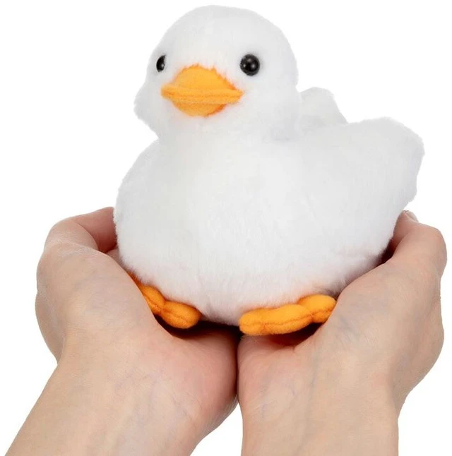 Alt view image 3 of 3 - Call Duck Plush Toy Eco-Voice Wind-up