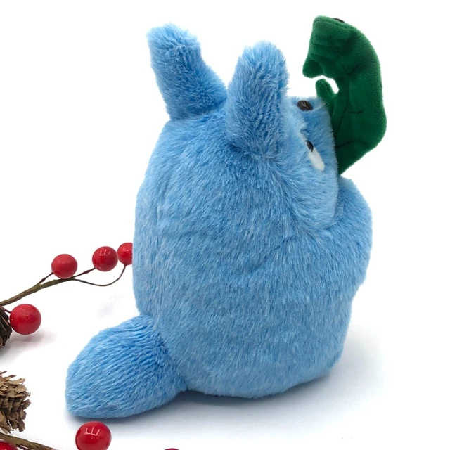 Alt view image 3 of 3 - My Neighbor Totoro Fluffy Beanbag M Medium Totoro & Soot Sprite