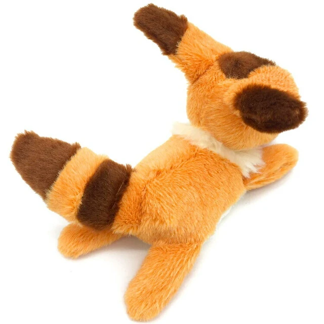 Alt view image 3 of 3 - Castle in the Sky Fox Squirrel Fluffy Beanbag Plush