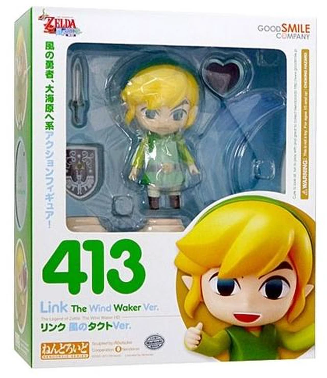 Alt view image 2 of 2 - Japan Nendoroid 413 Link: The Wind Waker Ver. The Legend of Zelda