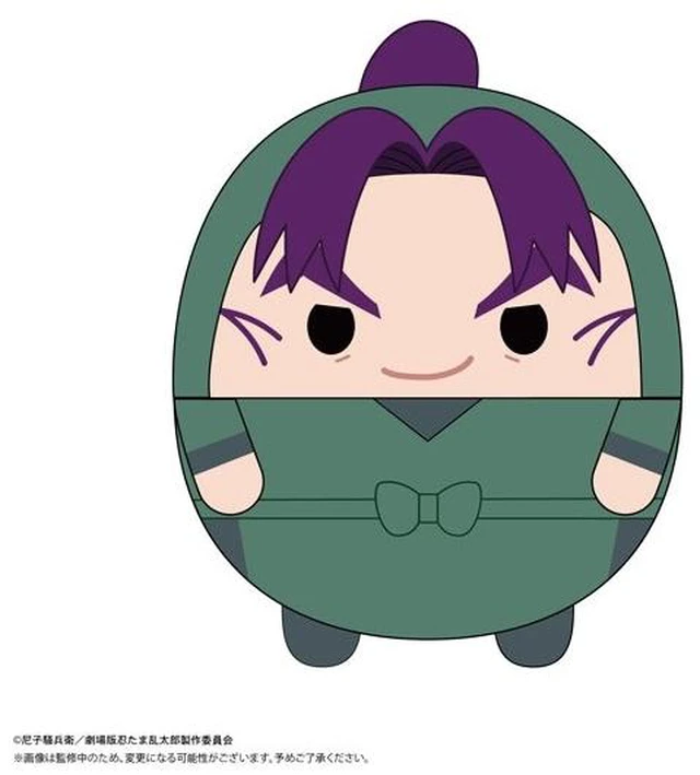 Main image of Japan Monjiro Shioe: Fuwa Kororin M Size 3 (Nintama Rantaro)