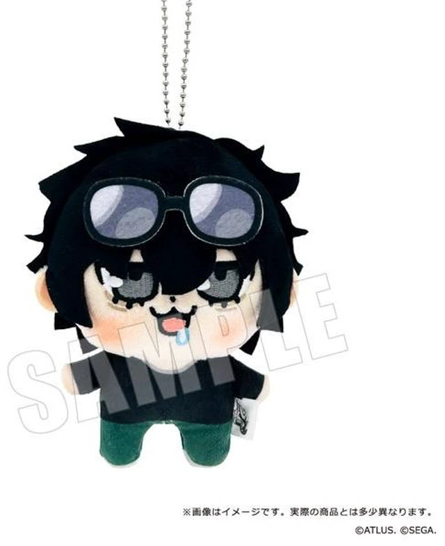 Main image of Japan Persona 5 The Royal - Protagonist x Bkub Plush Mascot 07. Charm Rank 1