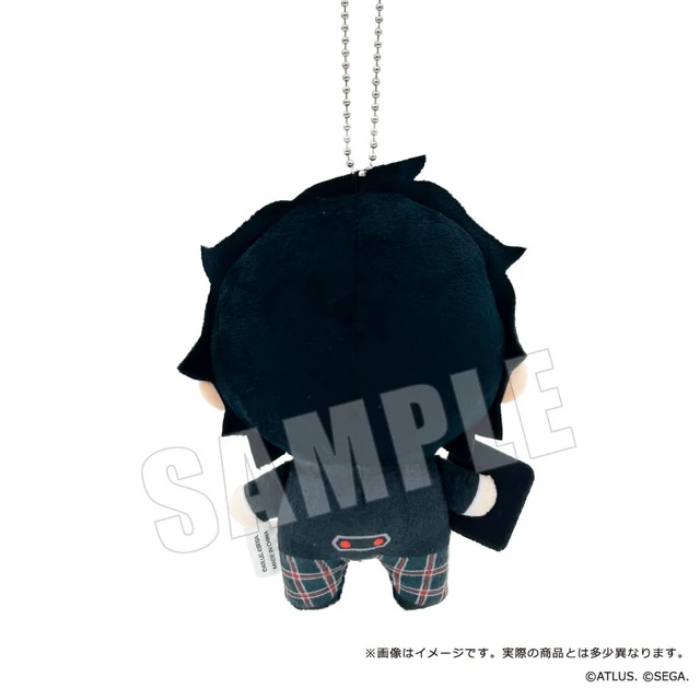 Alt view image 2 of 2 - Japan Persona 5 The Royal - Protagonist x Bukubu Plush Mascot 03