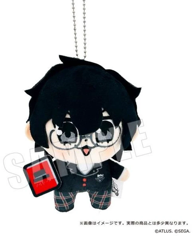 Main image of Japan Persona 5 The Royal - Protagonist x Bukubu Plush Mascot 03