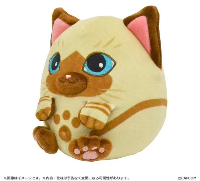 Main image of Japan Monster Hunter Fuwatama Plush Mini Palico