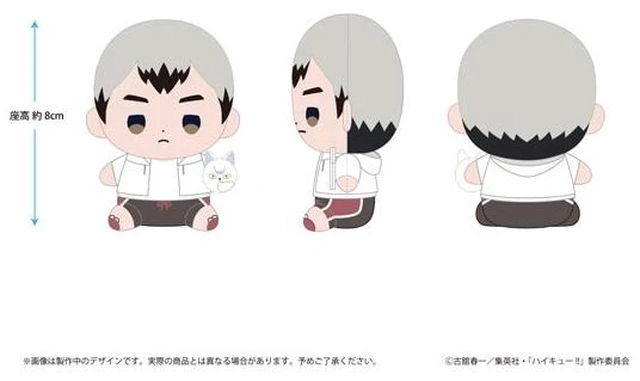 Main image of Japan Shinsuke Kita Mocchibi Plush Beach Ball ver. Haikyu!!