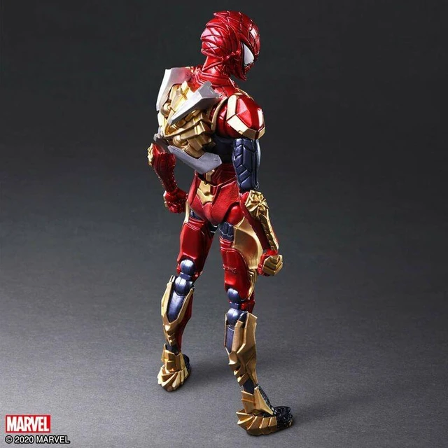 Alt view image 3 of 7 - Marvel Universe Variant Bring Arts Spider-Man Designed by Tetsuya Nomura