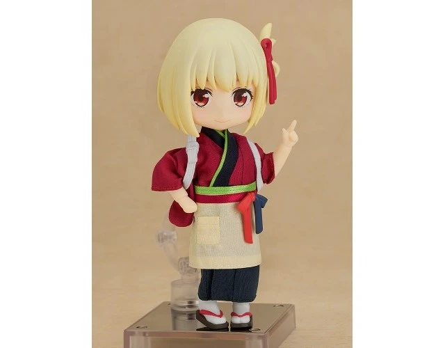Alt view image 2 of 7 - Japan Nendoroid Doll Chisato Nishikigi Lycoris Recoil Café Uniform Complete Figu