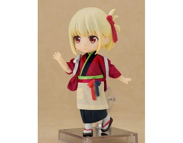 Alt view image 3 of 7 - Japan Nendoroid Doll Chisato Nishikigi Lycoris Recoil Café Uniform Complete Figu