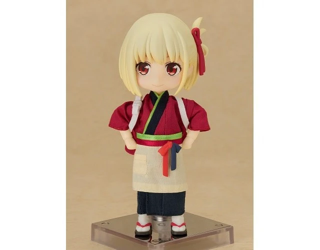 Alt view image 4 of 7 - Japan Nendoroid Doll Chisato Nishikigi Lycoris Recoil Café Uniform Complete Figu