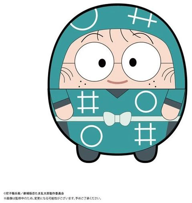 Main image of Japan Rantaro Inadera: Fuwa Kororin M Size A (Nintama Rantaro)