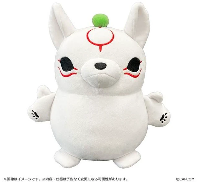 Main image of Japan Amaterasu (Medium) Mochi Kawa Plush: Okami 20th Anniversary