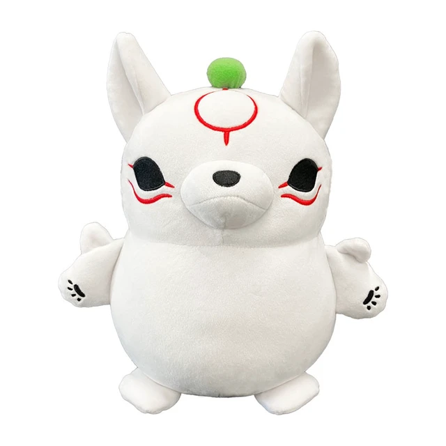Alt view image 4 of 6 - Japan Amaterasu (Medium) Mochi Kawa Plush: Okami 20th Anniversary