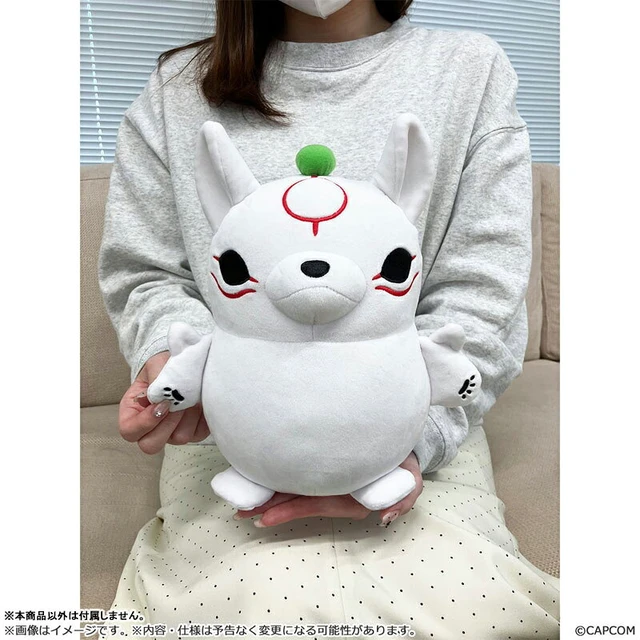 Alt view image 3 of 6 - Japan Amaterasu (Medium) Mochi Kawa Plush: Okami 20th Anniversary