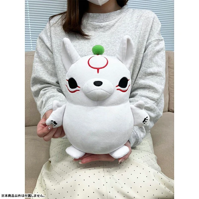 Alt view image 6 of 6 - Japan Amaterasu (Medium) Mochi Kawa Plush: Okami 20th Anniversary