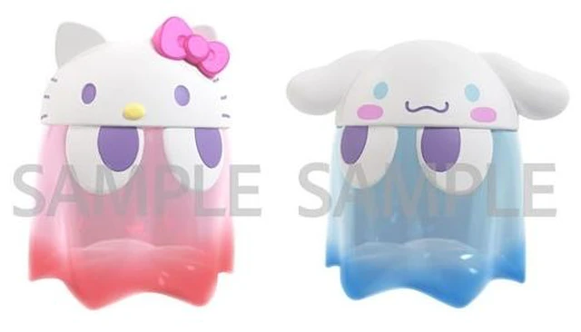 Main image of Japan PAC-MAN x Sanrio Chibi Collect Figure DX Set (Clear Color ver.)