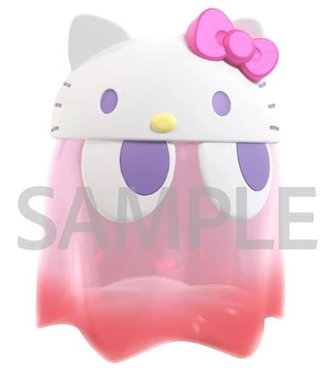 Main image of Japan Ghost Hello Kitty Clear Color Ver. Pac-Man x Sanrio Characters