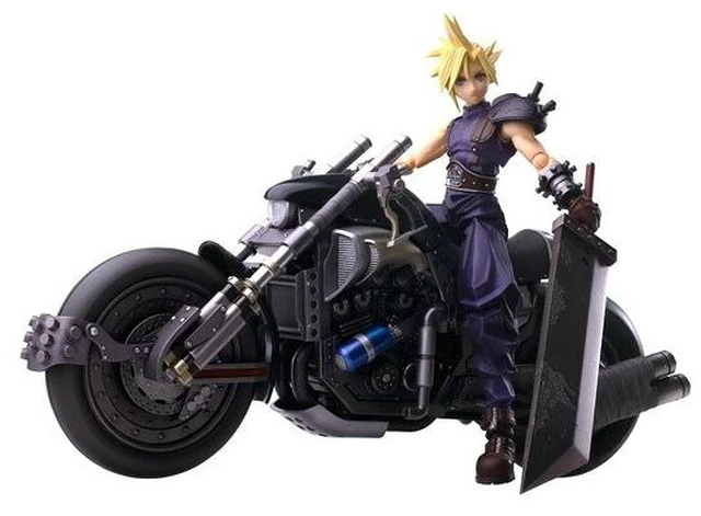 Main image of Japan Bring Arts Final Fantasy VII Cloud Strife & Hardy-Daytona