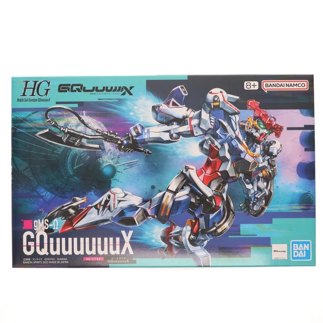 Alt view image 2 of 7 - Japan HG 1/144 GQuuuuuuX Mobile Suit Gundam GQuuuuuuX Plastic Model