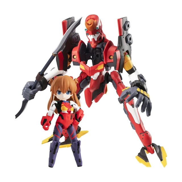 Alt view image 2 of 6 - Desktop Army Asuka Langley & Evangelion Unit-02 (Re-run)