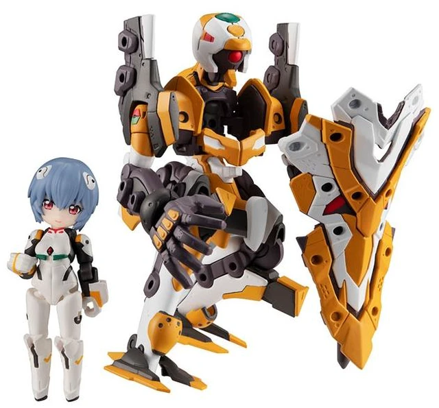 Alt view image 2 of 6 - Desktop Army Rei Ayanami & Evangelion Unit-00 (Kai) Reissue
