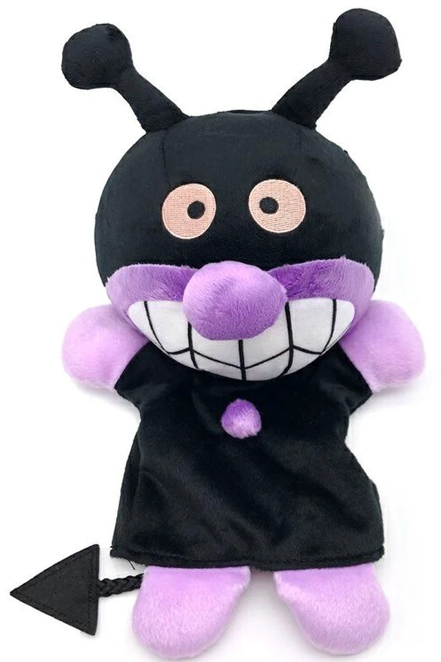 Main image of Japan Anpanman Hand Puppet Soft Doll Baikinman