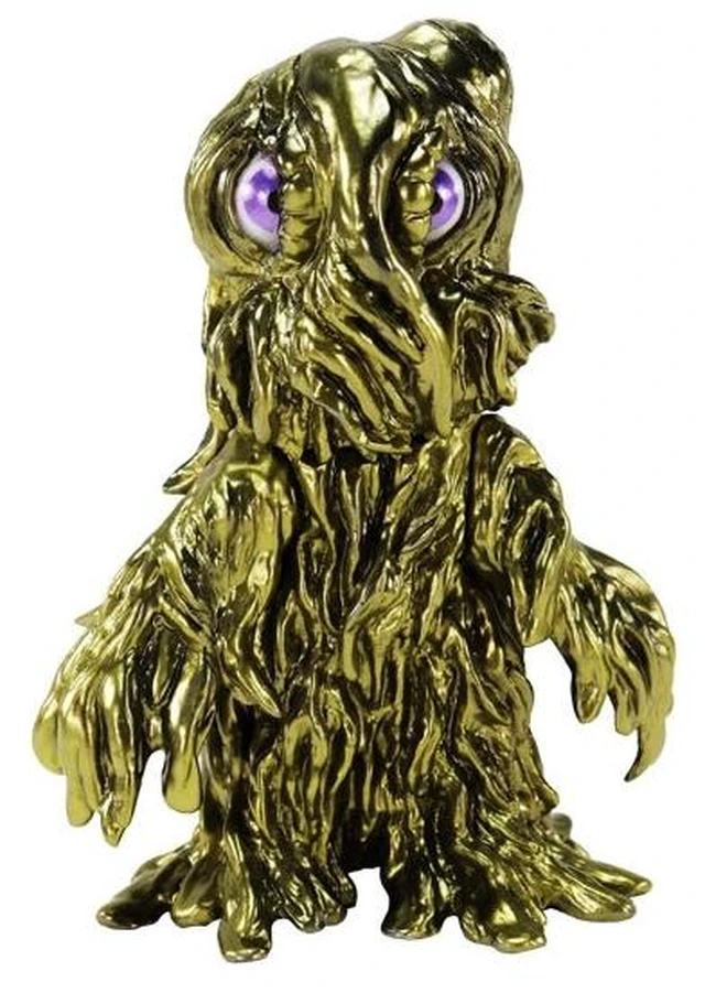 Main image of Japan Hedorah Plated Gold Ver. Middle Size Series Vol. 13 Complete Figure