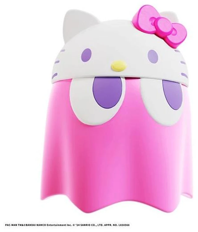 Main image of Japan Hello Kitty & Ghost Chibi Collect DX - PAC-MAN x Sanrio