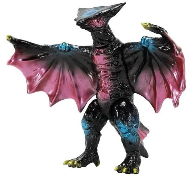 Main image of Japan Gyaos Retro Black Ver. Complete Figure - CCP Middle Size Series Gamera