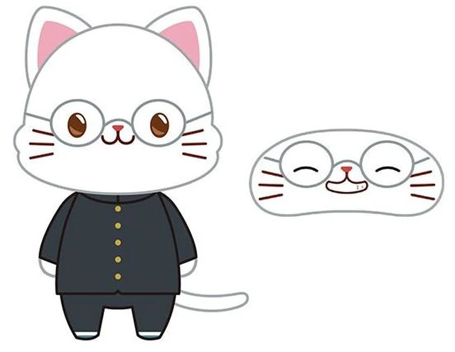 Main image of Japan Shinpachi Shimura 3-Z withCAT Plush Keychain