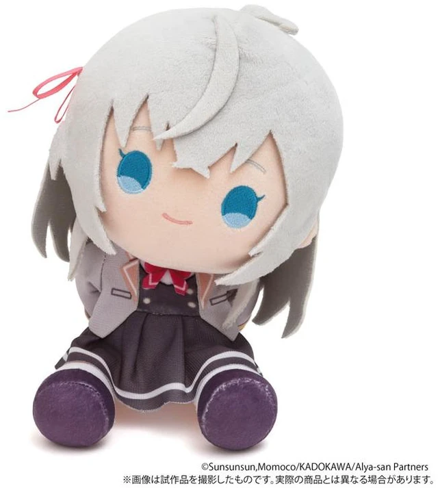 Alt view image 4 of 6 - Japan Alya Sometimes Hides Her Feelings in Russian Kuikui Plushie Alya