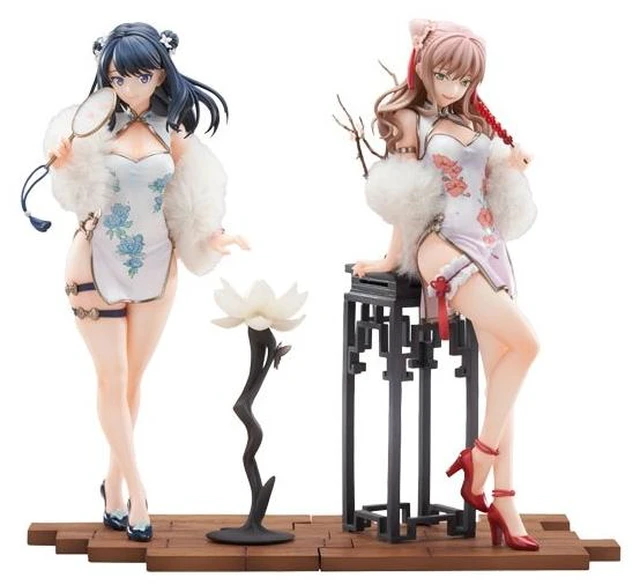 Main image of Japan Rikka Takarada & Yume Yume Set China Dress Ver. Complete Figure