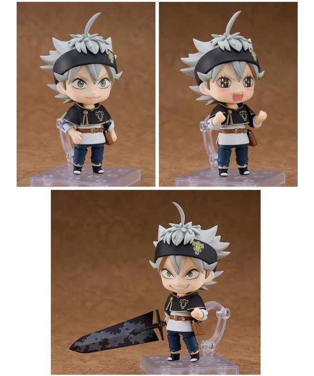 Alt view image 3 of 5 - Nendoroid Asta Black Clover (w/ Special Round Base)