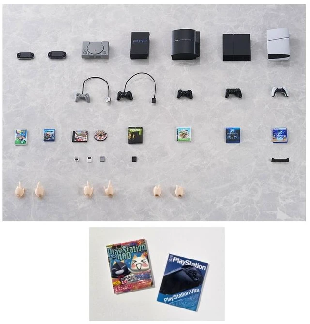 Main image of Japan PlayStation for figmaPLUS with Bonus Parts & Stickers