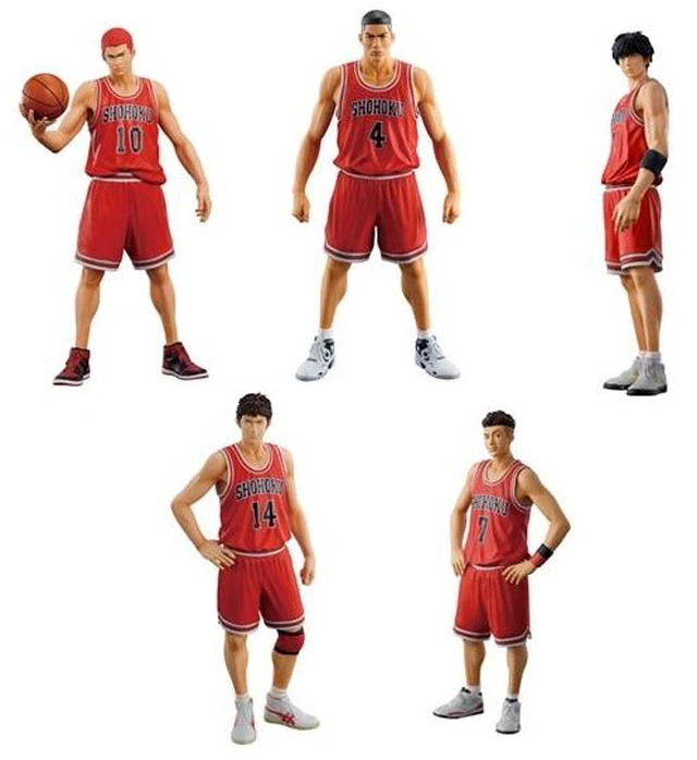 Main image of Japan One and Only SLAM DUNK Shohoku Starting Member Set 5-Figure Set