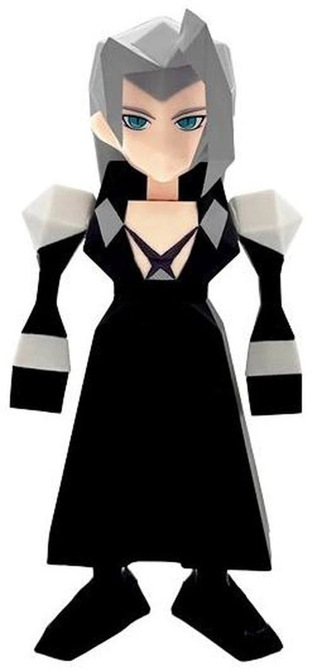 Main image of Japan Final Fantasy VII Polygon Soft Vinyl Sephiroth