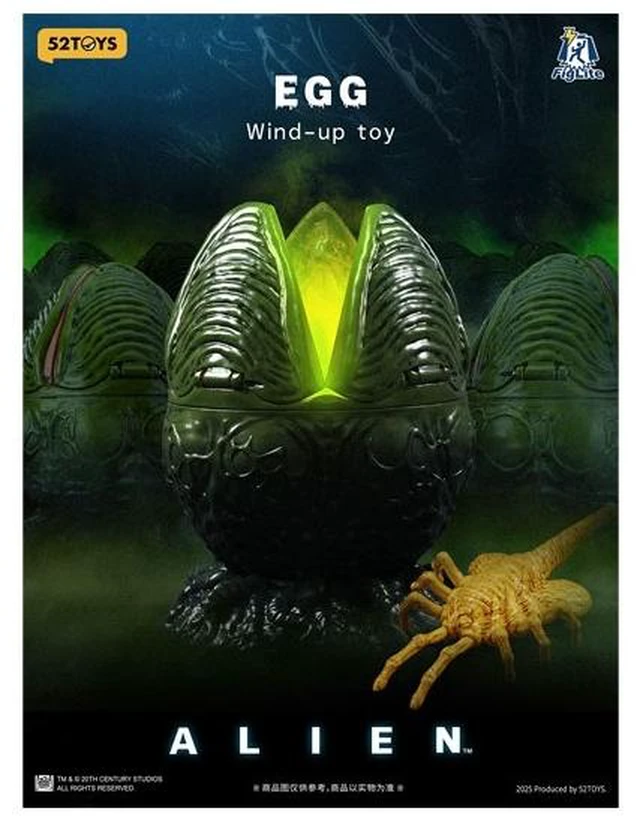Main image of Japan 52TOYS FIGLITE Alien Xenomorph Egg Figure
