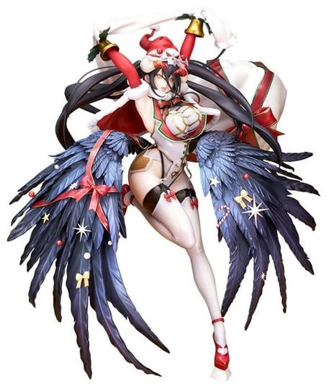 Main image of Japan Albedo Pure White Santa Ver. Complete Figure Overlord