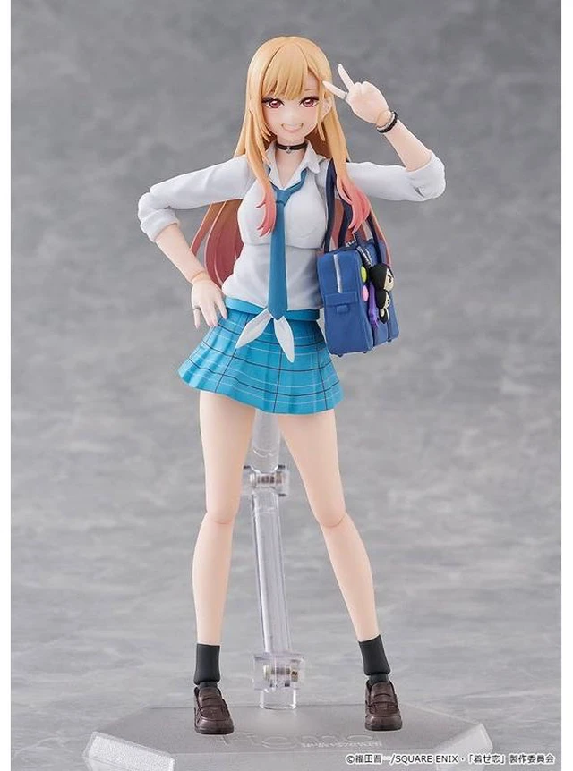 Alt view image 2 of 7 - Japan figma Marin Kitagawa My Dress-Up Darling w/ Closed Eyes Smile Part
