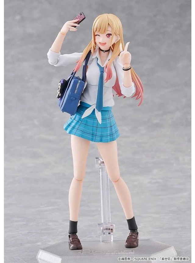 Alt view image 4 of 7 - Japan figma Marin Kitagawa My Dress-Up Darling w/ Closed Eyes Smile Part
