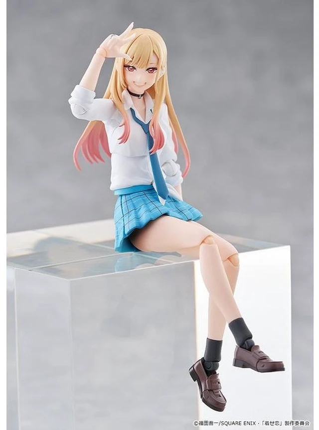 Alt view image 5 of 7 - Japan figma Marin Kitagawa My Dress-Up Darling w/ Closed Eyes Smile Part