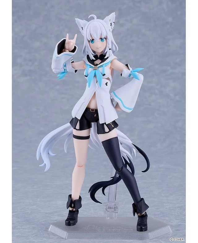 Alt view image 3 of 7 - Japan figma Fubuki Shirakami w/ Friend - Hololive Production