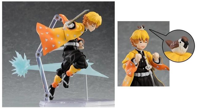 Main image of figma Zenitsu Agatsuma DX Edition (Demon Slayer)