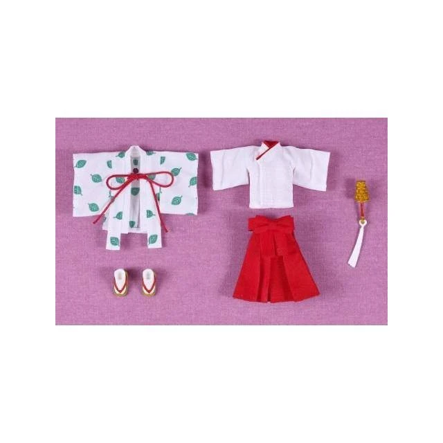 Alt view image 5 of 5 - Japan Nendoroid Doll: Tanuki Shrine Maiden - Yui