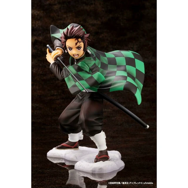 Alt view image 2 of 7 - Kotobukiya ARTFX J Tanjiro Kamado Demon Slayer 1/8 Complete Figure