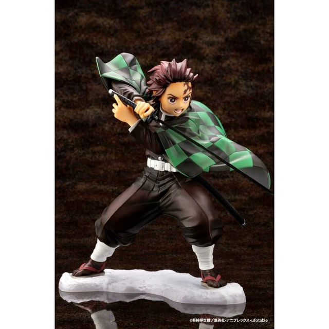 Alt view image 3 of 7 - Kotobukiya ARTFX J Tanjiro Kamado Demon Slayer 1/8 Complete Figure