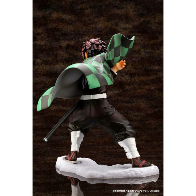 Alt view image 5 of 7 - Kotobukiya ARTFX J Tanjiro Kamado Demon Slayer 1/8 Complete Figure