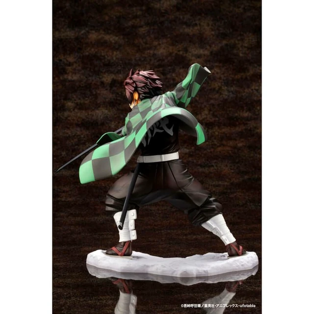 Alt view image 6 of 7 - Kotobukiya ARTFX J Tanjiro Kamado Demon Slayer 1/8 Complete Figure