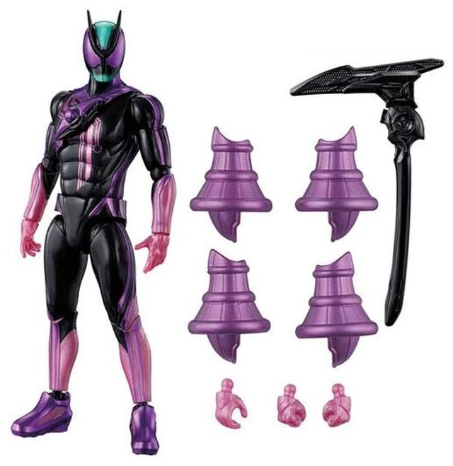 Main image of Japan Kamen Rider Zets Action Figure Capsem Change Collection Paradigm Set